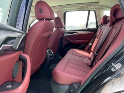 2024 BMW X3 2.0L Turbocharged inline-4 Cylinders Petrol Engine Black Red SUV GCC Specs