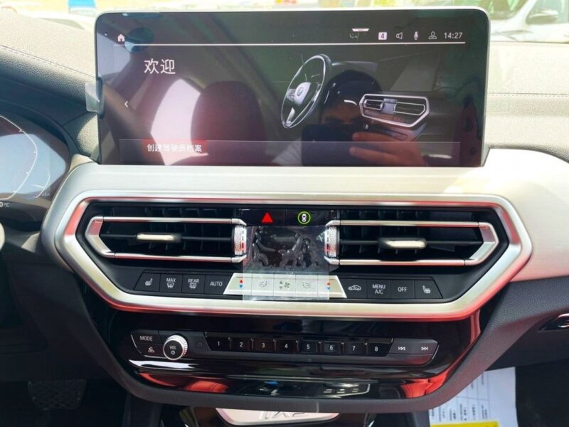 2024 BMW X3 2.0L Turbocharged inline-4 Cylinders Petrol Engine Black Red SUV GCC Specs
