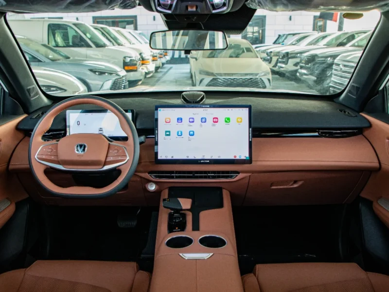 2026 Changan UNI‑Z 1.5 Litres Turbo 4 Cylinders Hybrid Engine White Brown SUV Chinese Specs