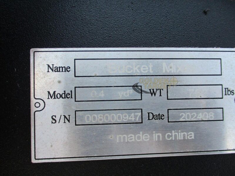2024 SUIHE Skid Steer Mixer Attachment