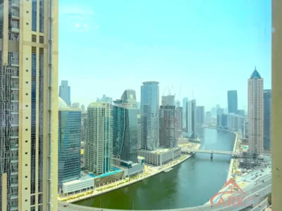 1,511 sqft Amna Tower Full Canal View| Well Maintained | Big Layout