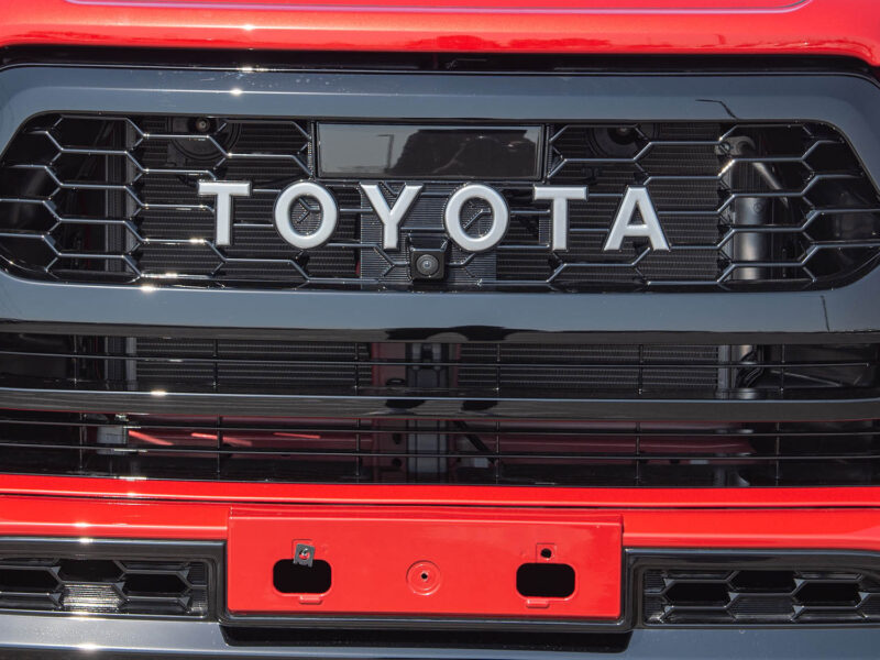 2026 Toyota Hilux 2.4 Litres 4 Cylinders Diesel Engine Red Black Pickup Truck GCC Specs