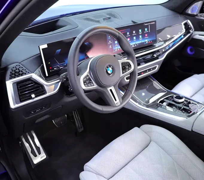 2025 BMW X5 M60i xDrive 8 Cylinders Petrol Engine Blue White Luxury SUV GCC Specs Automatic