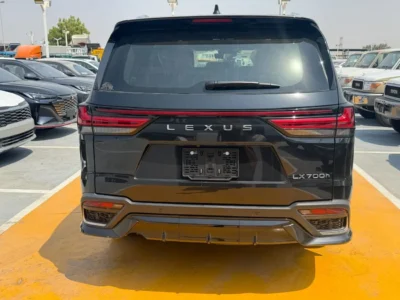 2026 Lexus LX700h F SPORT 3.5 Litres 6 Cylinders Hybrid Engine Black Red SUV GCC Specs