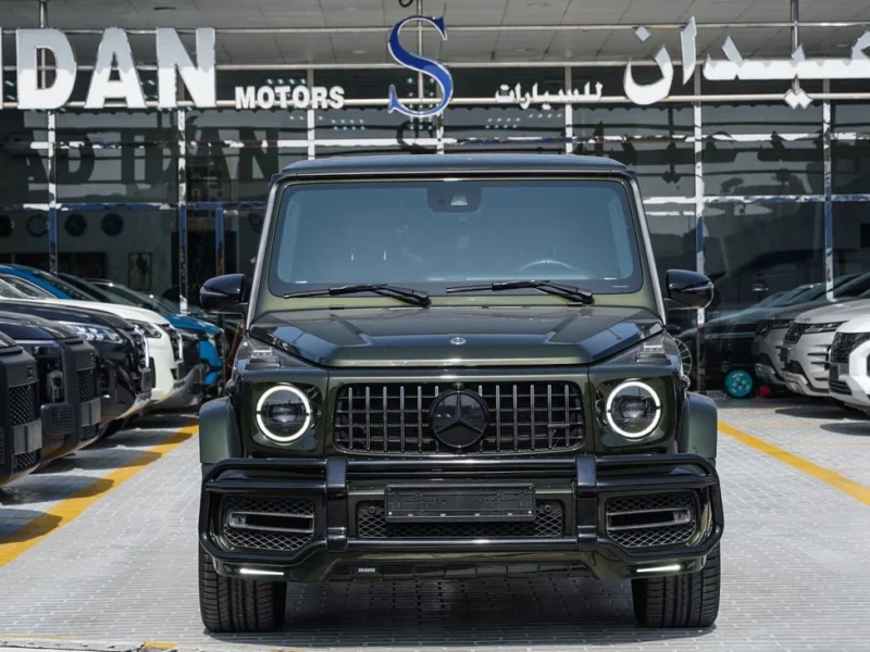 2021 Mercedes Benz G63 AMG STANDARD 4.0 Litres V8 Biturbo Petrol Engine Green Brown SUV