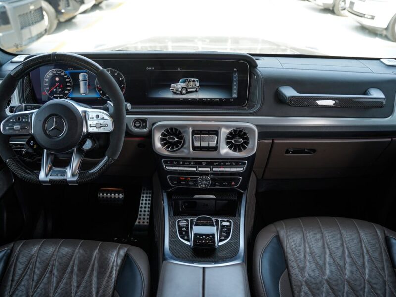 2021 Mercedes Benz G63 AMG STANDARD 4.0 Litres V8 Biturbo Petrol Engine Green Brown SUV
