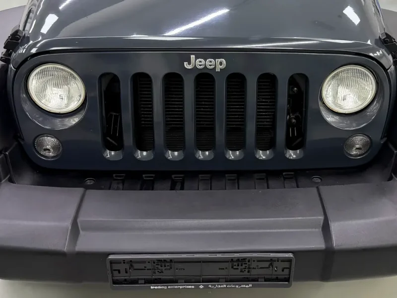 2018 Jeep Wrangler Unlimited Sport 6 Cylinders Petrol Engine Grey Black SUV GCC Specs