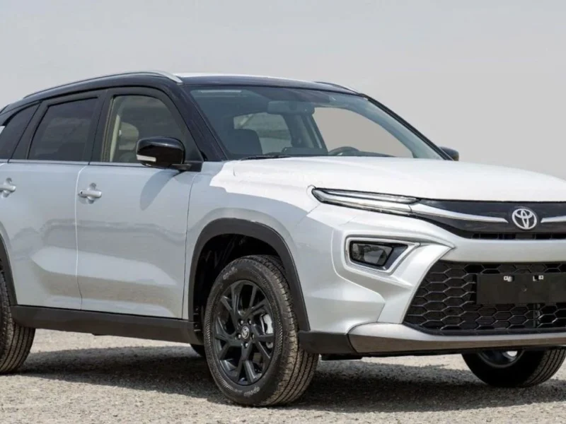 2025 Toyota Urban Cruiser GLX 1.5 Litres 4 Cylinders Petrol Engine Silver Black SUV Automatic