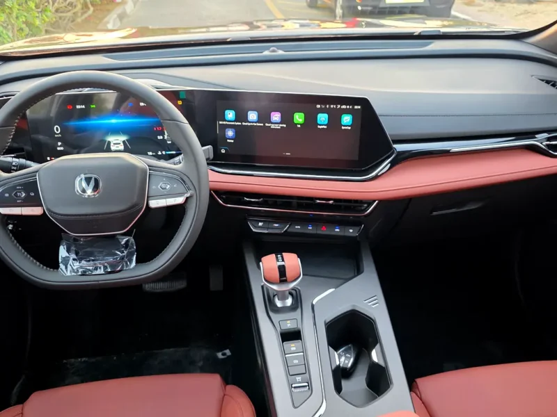 2025 Changan X5 Plus 1.5 Litres 4 Cylinders Petrol Engine Grey Red SUV Chinese Specs Automatic