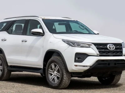 2026 Toyota Fortuner EXR 2.4 Litres 4 Cylinders Diesel Engine White Black SUV Automatic
