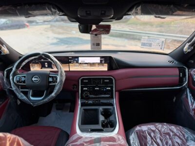 2026 Nissan Patrol LE TITANIUM 3.5 Litres 6 Cylinders Petrol Engine Black Maroon SUV GCC Specs