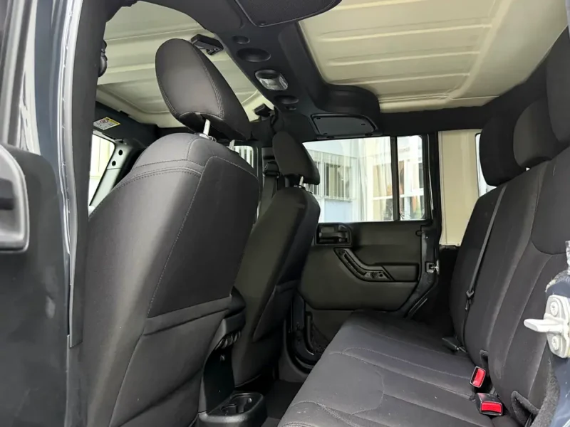 2018 Jeep Wrangler Unlimited Sport 6 Cylinders Petrol Engine Grey Black SUV GCC Specs