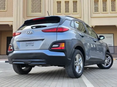 2019 Hyundai Kona Smart 4 Cylinders Petrol Engine Blue Grey Crossover GCC Specs Neat and Clean