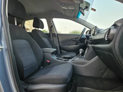 2019 Hyundai Kona Smart 4 Cylinders Petrol Engine Blue Grey Crossover GCC Specs Neat and Clean