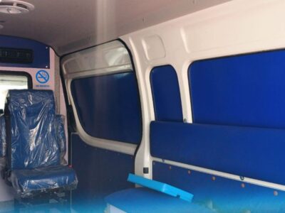 2026 Toyota Hiace GL 3.5 Litres 6 Cylinders Petrol Engine White Blue Ambulance Van GCC Specs