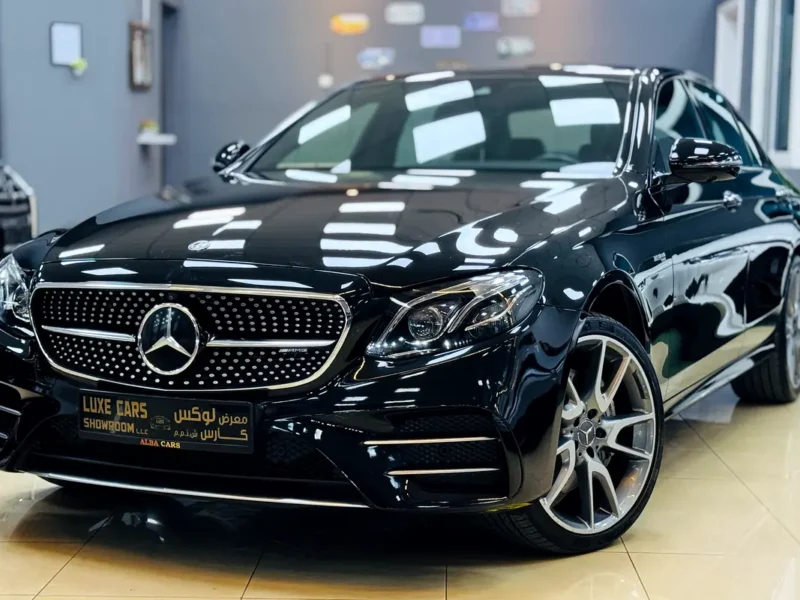 2017 Mercedes-Benz E-Class E 43 AMG 6 Cylinders Petrol Engine Black Brown Sedan GCC Specs