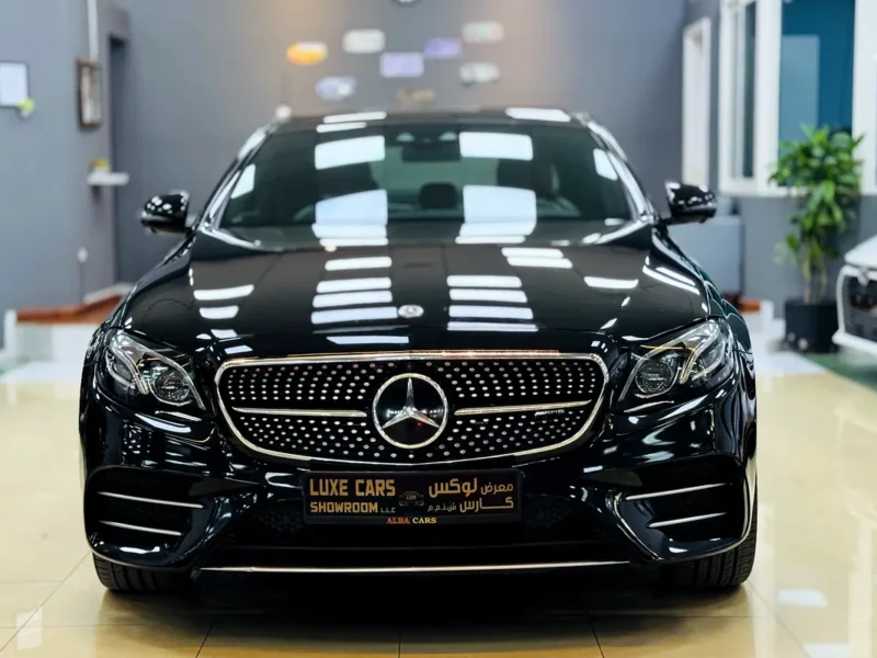 2017 Mercedes-Benz E-Class E 43 AMG 6 Cylinders Petrol Engine Black Brown Sedan GCC Specs