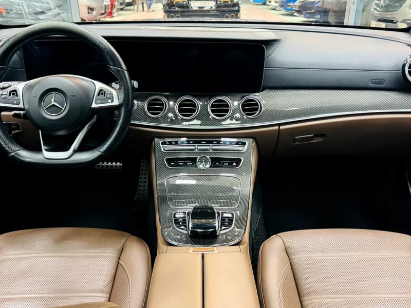 2017 Mercedes-Benz E-Class E 43 AMG 6 Cylinders Petrol Engine Black Brown Sedan GCC Specs