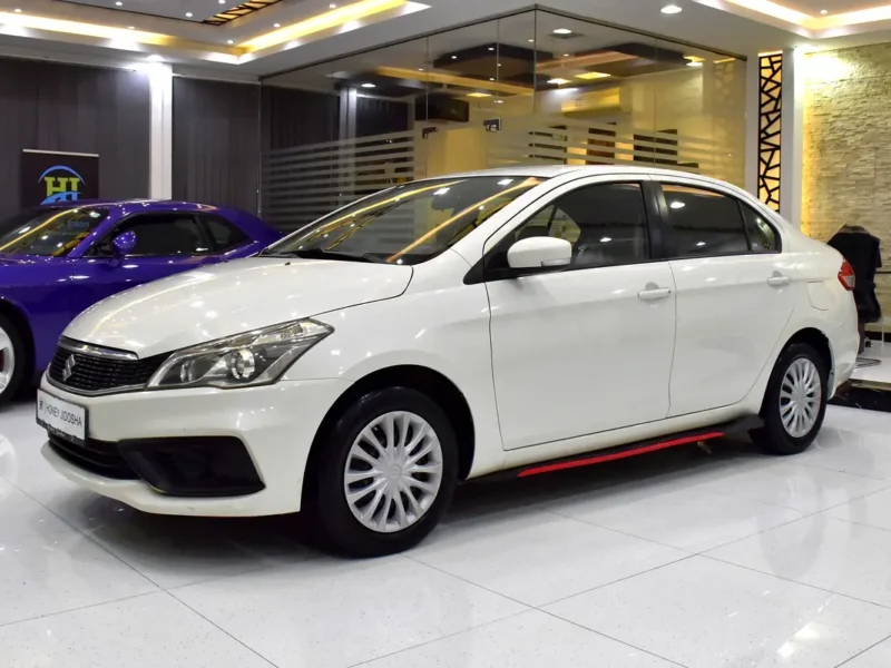 2023 Suzuki Ciaz GL 4 Cylinders Petrol Engine White Beige Sedan GCC Specs Automatic