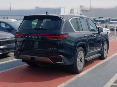 2026 Lexus LX 700h SIGNATURE 3.5 Litres 6 Cylinders Hybrid Engine Black Red SUV GCC Specs Automatic