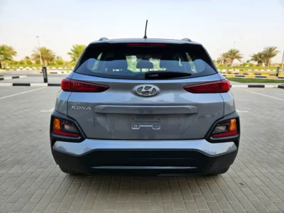 2019 Hyundai Kona Smart 4 Cylinders Petrol Engine Blue Grey Crossover GCC Specs Neat and Clean