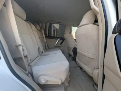 2021 Toyota Prado EXR 4.0 Litres 6 Cylinders Petrol Engine White Beige SUV GCC Specs