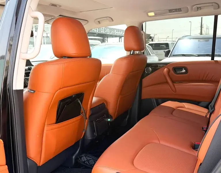 2024 Nissan Patrol LE 8 Cylinders Petrol Engine Black Tan SUV Japanese Specs Excellent Condition