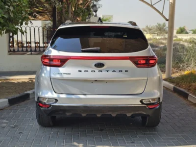 2022 Kia Sportage Sport Version 2.5L 4 Cylinders Petrol Engine Silver Beige SUV American Specs