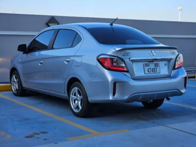 2021 Mitsubishi Mirage G4 1.2 Litres V4 Petrol Engine Silver Grey Sedan American Specs