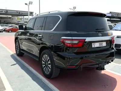 2024 Nissan Patrol LE 8 Cylinders Petrol Engine Black Tan SUV Japanese Specs Excellent Condition