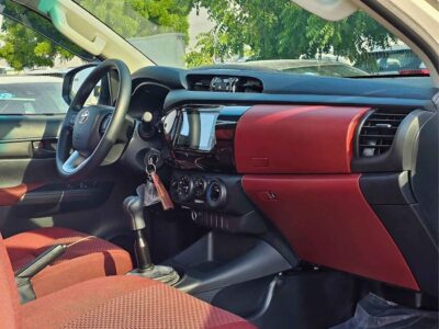 2025 Toyota Hilux GLX SINGLE CABIN 2.4L DIESEL M/T V4 Engine White Red Pickup Truck GCC