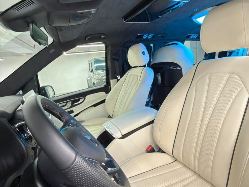 2024 Mercedes Benz Vito VIP 3.5 Litres 6 Cylinders Petrol Engine Black Beige Van American Specs