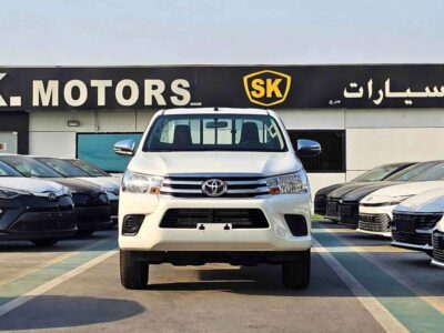 2025 Toyota Hilux GLX SINGLE CABIN 2.4L DIESEL M/T V4 Engine White Red Pickup Truck GCC