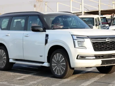 2026 Nissan Patrol LE Platinum City 3.5 Litres 6 Cylinders Petrol Engine White Red SUV Automatic