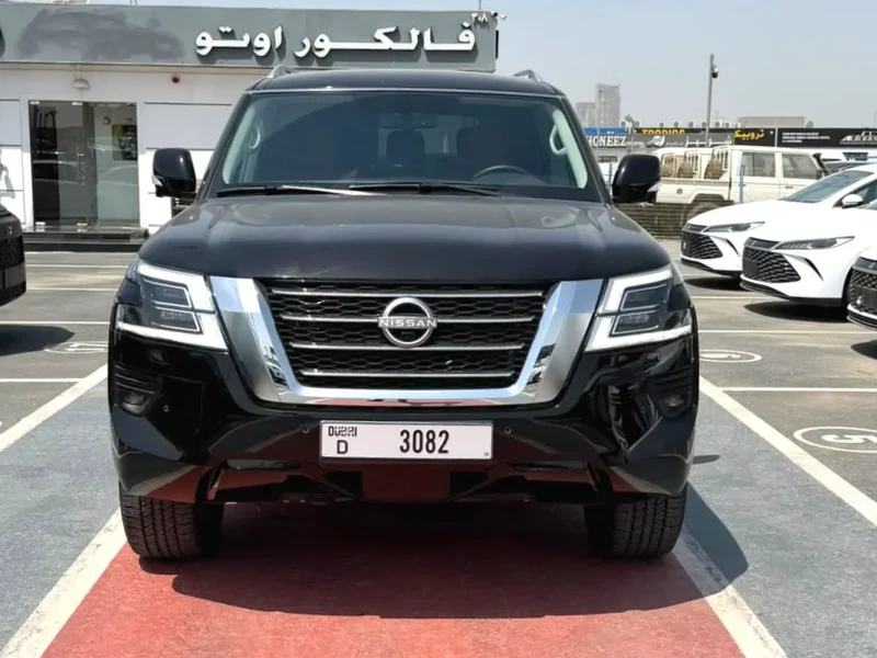 2024 Nissan Patrol LE 8 Cylinders Petrol Engine Black Tan SUV Japanese Specs Excellent Condition
