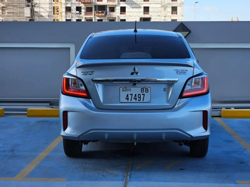 2021 Mitsubishi Mirage G4 1.2 Litres V4 Petrol Engine Silver Grey Sedan American Specs