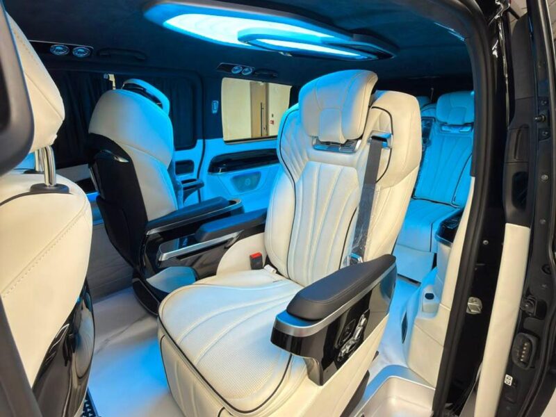 2024 Mercedes Benz Vito VIP 3.5 Litres 6 Cylinders Petrol Engine Black Beige Van American Specs