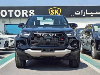 2025 Toyota Hilux GR SPORT 2.8 Litres DIESEL V4 Engine Black Pickup Truck GCC FULL OPTION