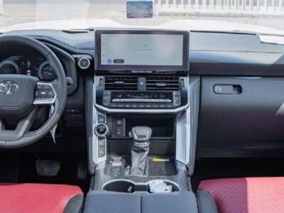 2026 Toyota Land Cruiser VXR 3.5L 6 Cylinders Petrol Engine Black Red SUV GCC Specs Automatic