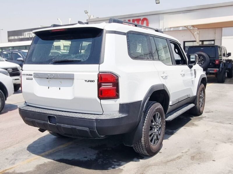 2026 Toyota Prado ALL ROUNDER G 2.4 Litres 4 Cylinders Petrol Engine White Black SUV GCC Specs