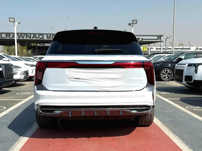 2025 Hongqi E-HS9 Flagship Fully Electric Vehicle Grey Black SUV European Specifications