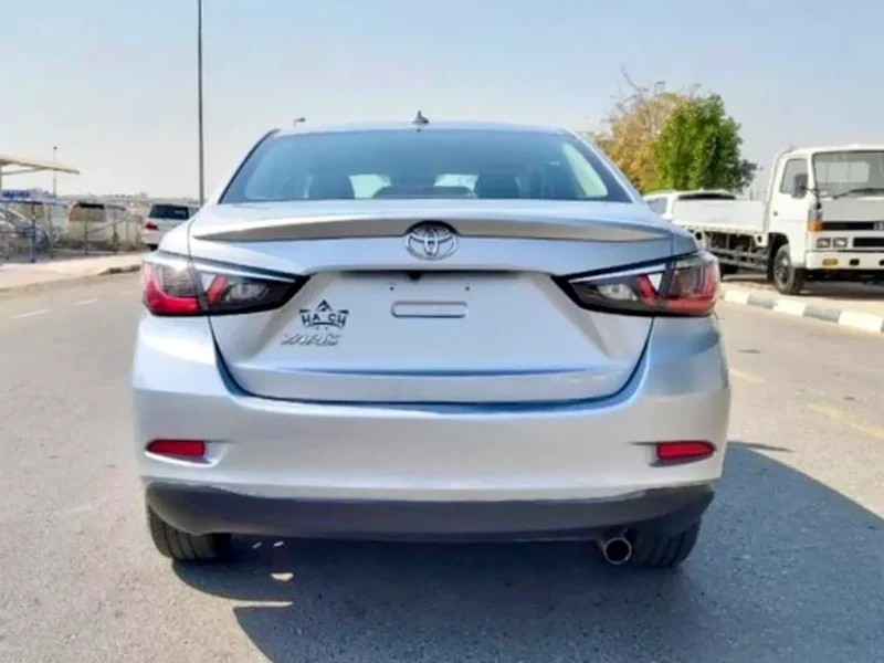 2019 Toyota Yaris 4 Cylinders Petrol Engine Silver Black Sedan Automatic Great Condition