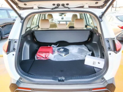 2026 Toyota RAV 4 EXR HEV 2.5 Litres 4 Cylinders Engine White Beige SUV GCC Specs Automatic