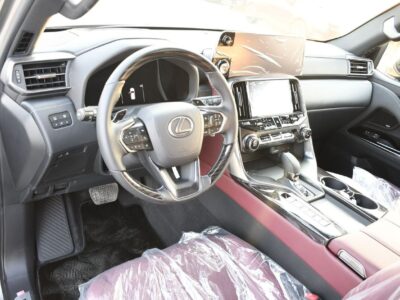 2026 Lexus LX700h SIGNATURE 3.5 Litres 6 Cylinders Hybrid Engine Silver Red SUV GCC Specs