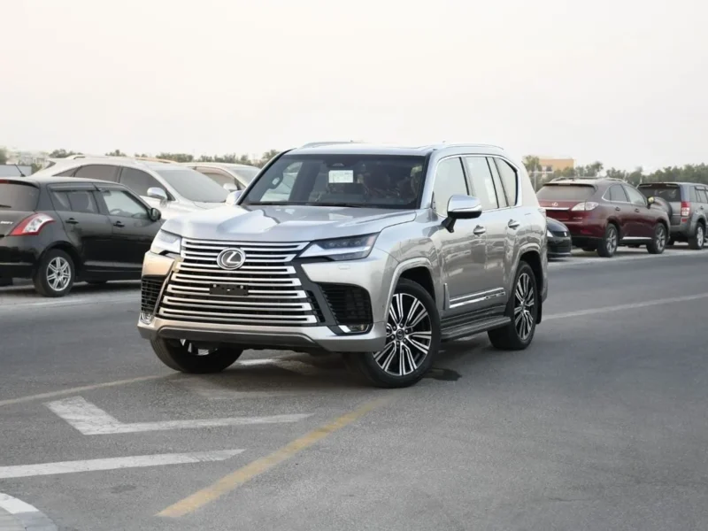 2026 Lexus LX700h SIGNATURE 3.5 Litres 6 Cylinders Hybrid Engine Silver Red SUV GCC Specs
