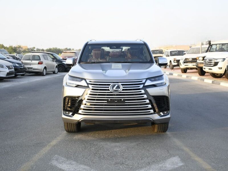 2026 Lexus LX700h SIGNATURE 3.5 Litres 6 Cylinders Hybrid Engine Silver Red SUV GCC Specs