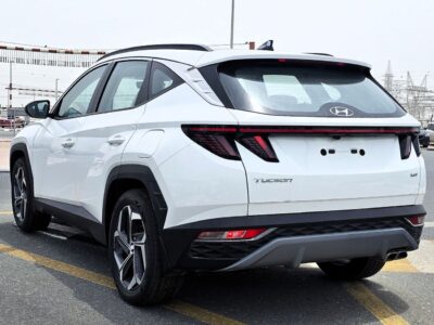 2024 Hyundai Tucson COMFORT PLUS 1.6 Litres 4 Cylinders Petrol Engine White SUV European Specs