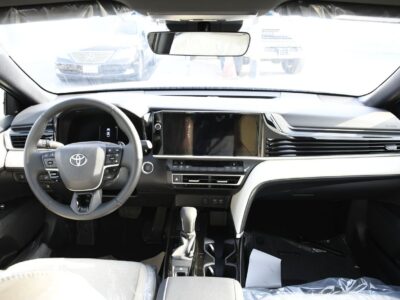 2026 Toyota Camry GLE 2.5 Litres 4 Cylinders Petrol Engine Black Beige Sedan GCC Specs Automatic
