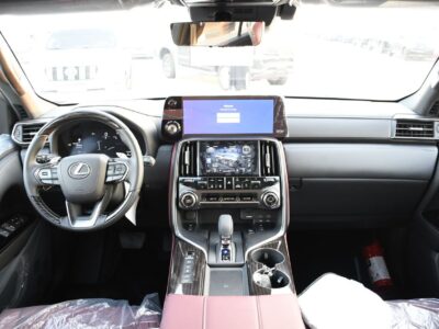 2026 Lexus LX700h SIGNATURE 3.5 Litres 6 Cylinders Hybrid Engine Silver Red SUV GCC Specs