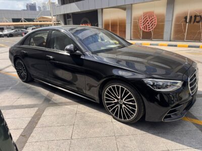 2026 Mercedes-Benz S500 4MATIC 3.0-liter Turbocharged Inline-six Engine Black Tan Sedan